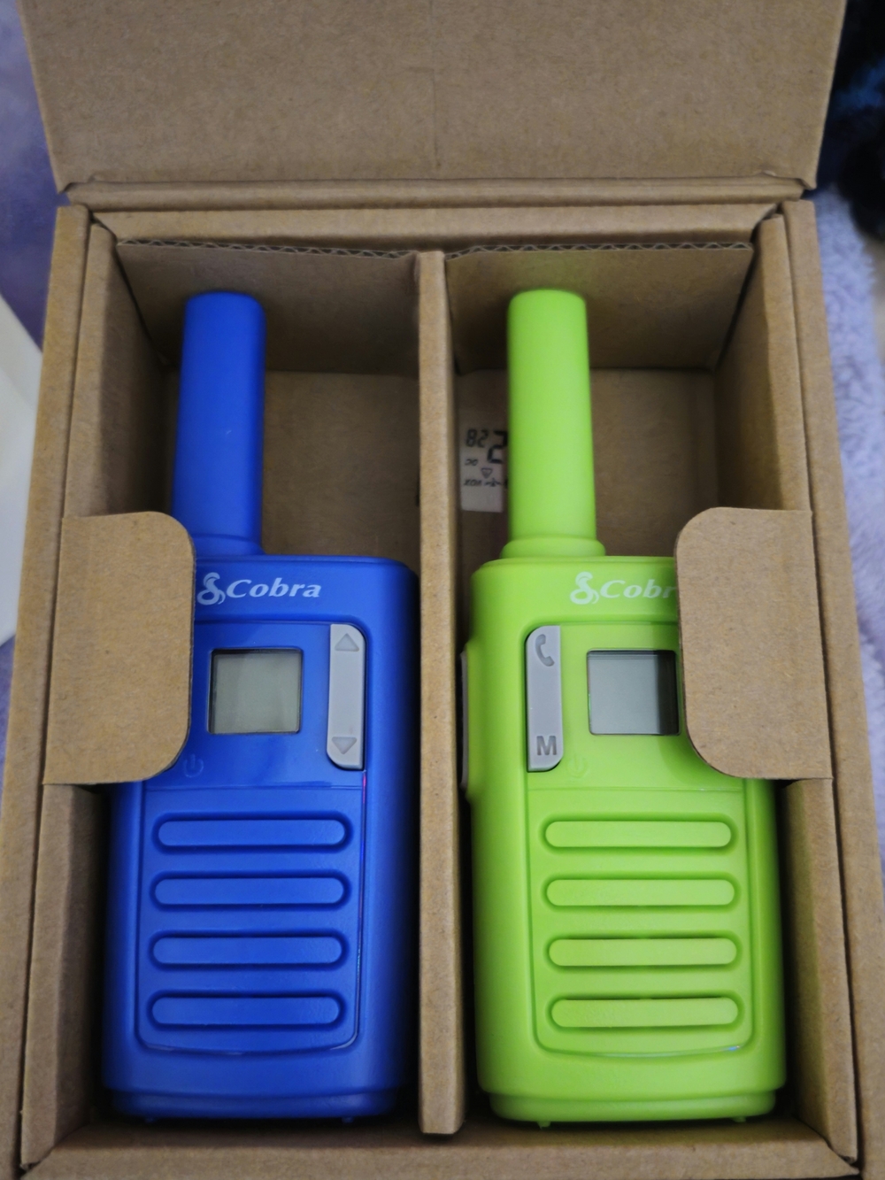 Cobra® Kid-Friendly 22-Channel Walkie Talkie